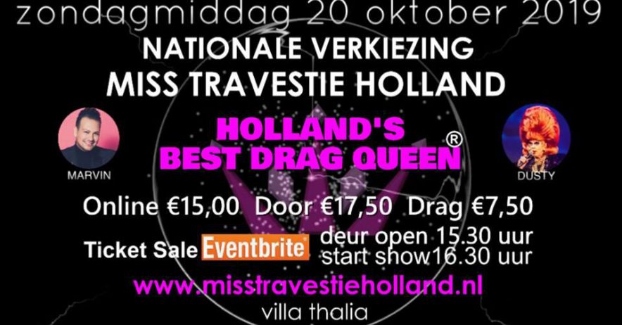 Miss Travestie Holland 2019